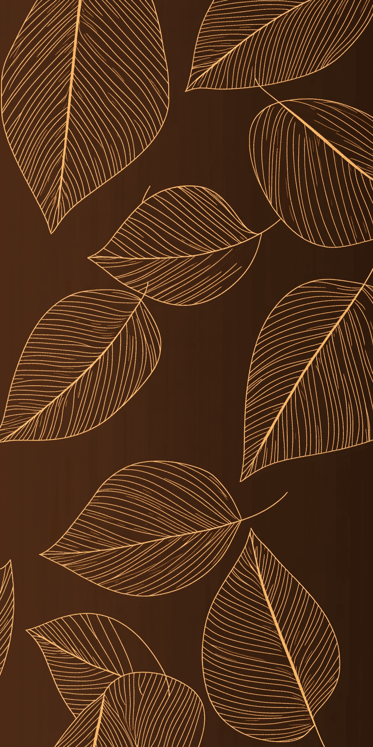 Leaves Starlight original repeating artwork