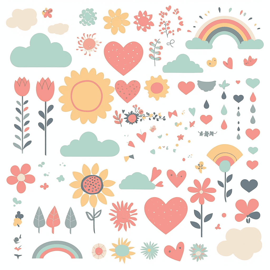 Blossom 1007 original repeating artwork