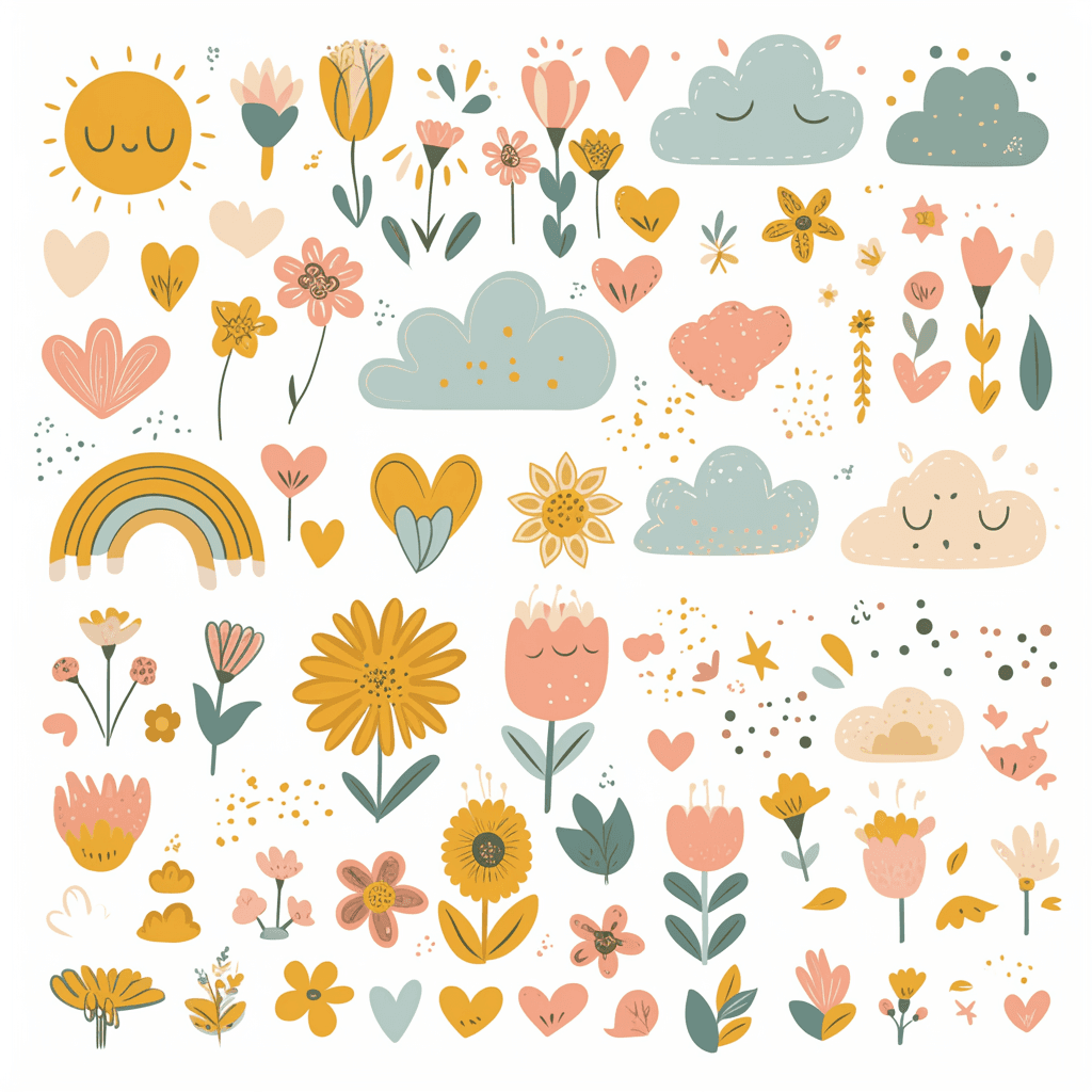 Blossom 1005 original repeating artwork