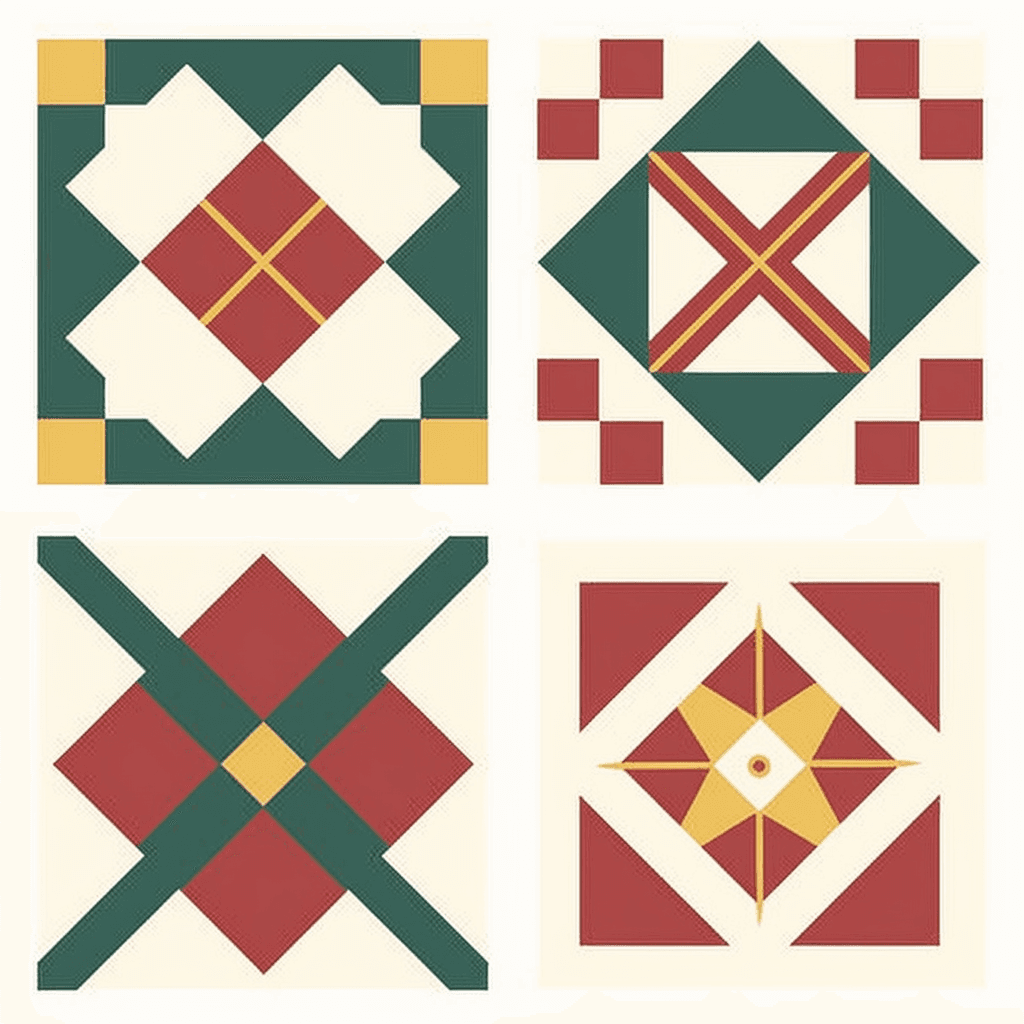 Retro Design Festival original repeating artwork