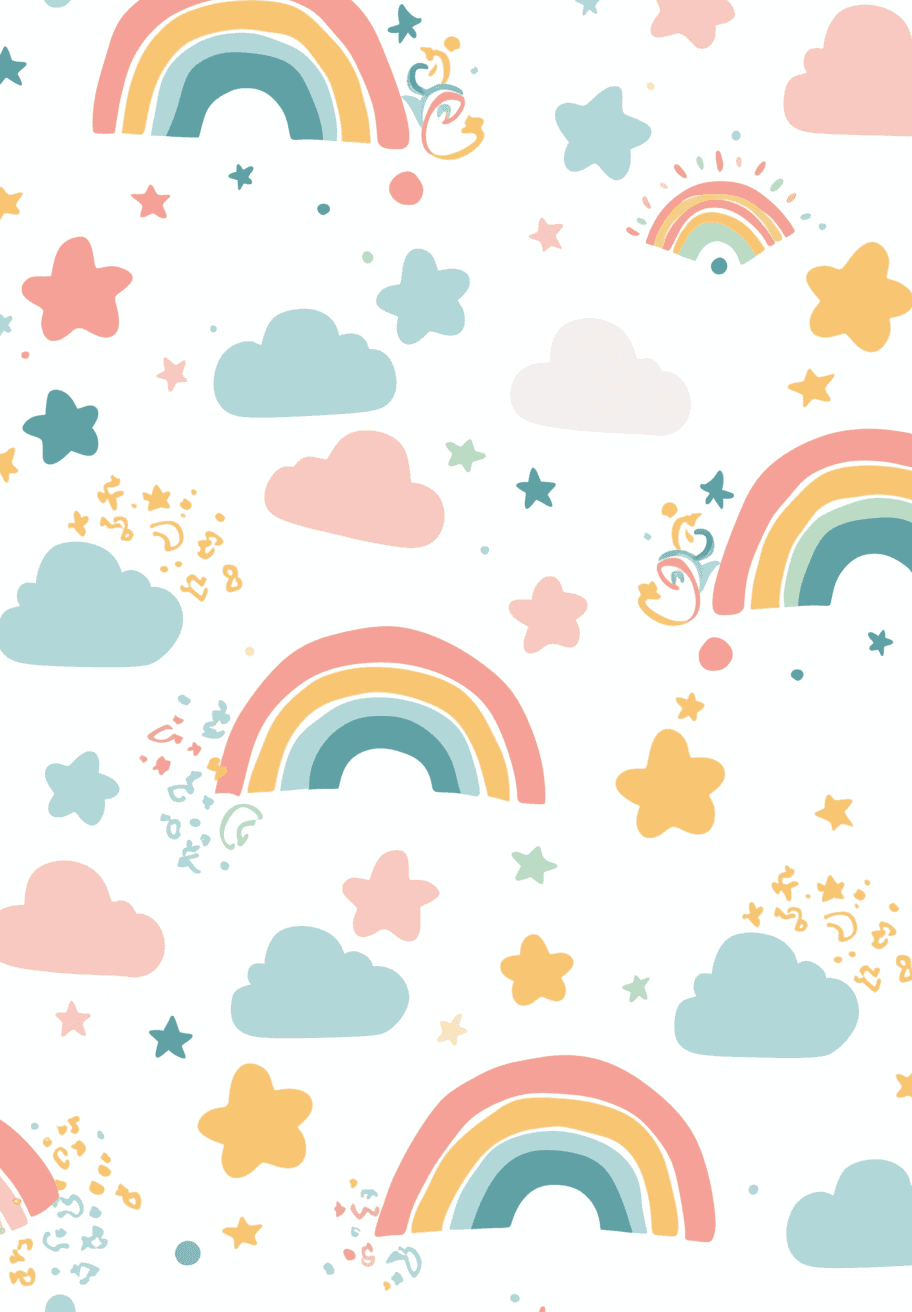 Rainbow 009 original repeating artwork