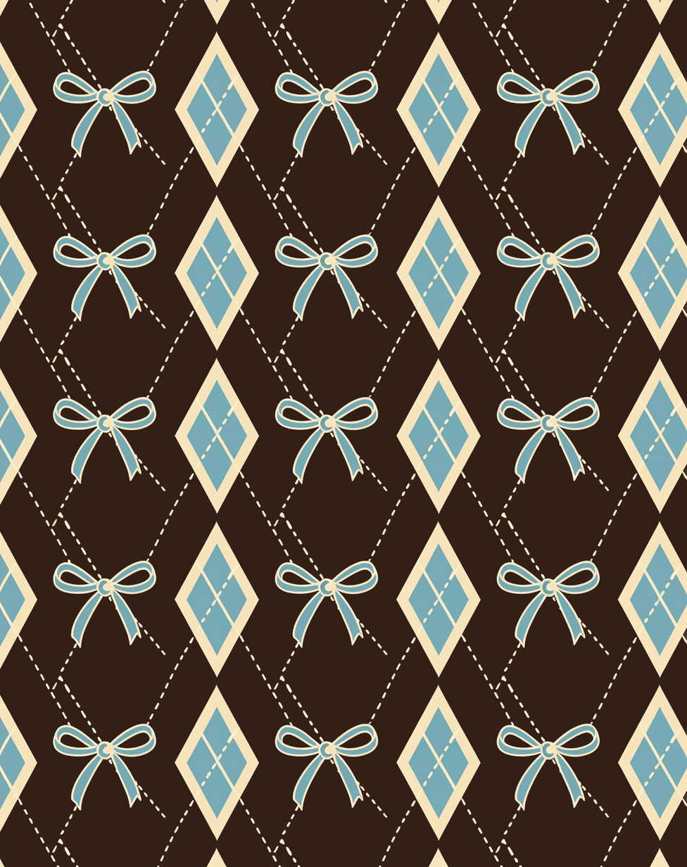 Bow Harbor original repeating artwork