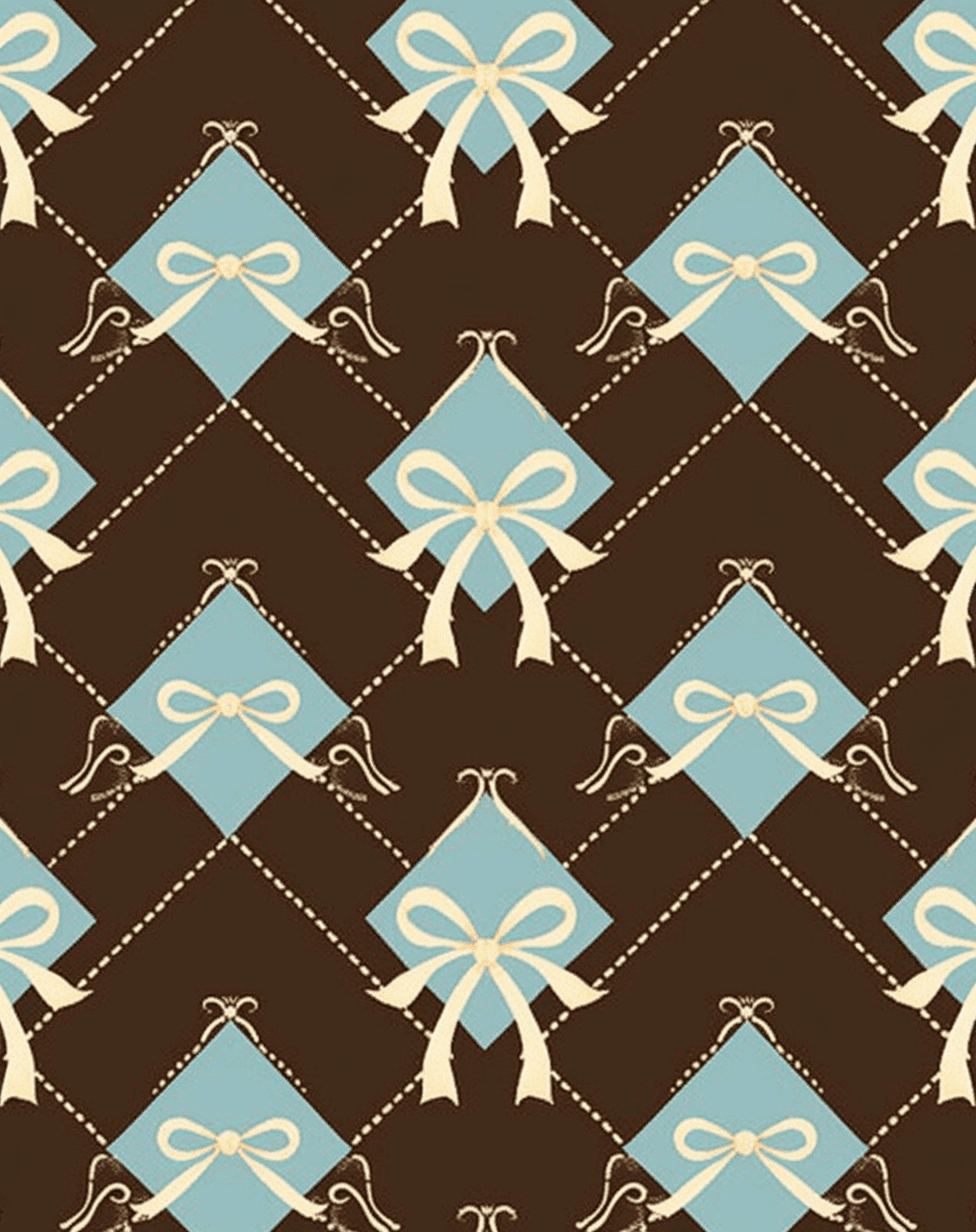 Bow 581 original repeating artwork