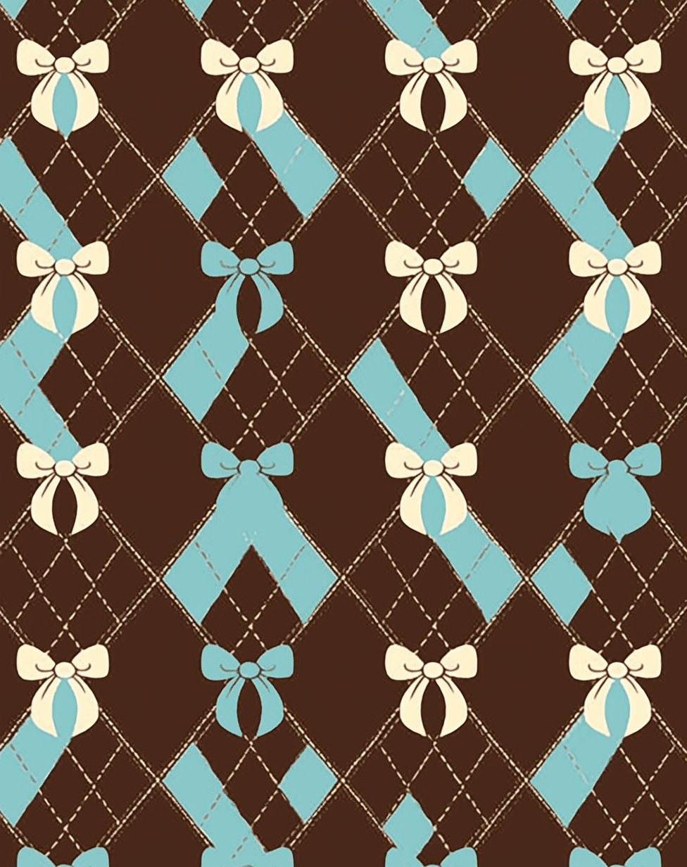 Bow 016 original repeating artwork