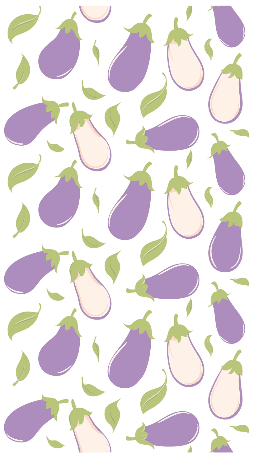 Eggplant Team original repeating artwork