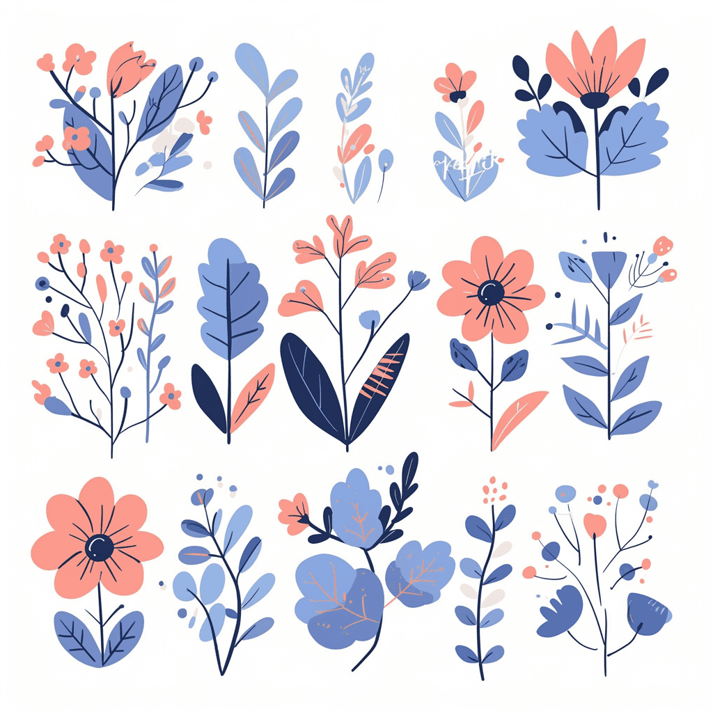 Blossom 051 original repeating artwork