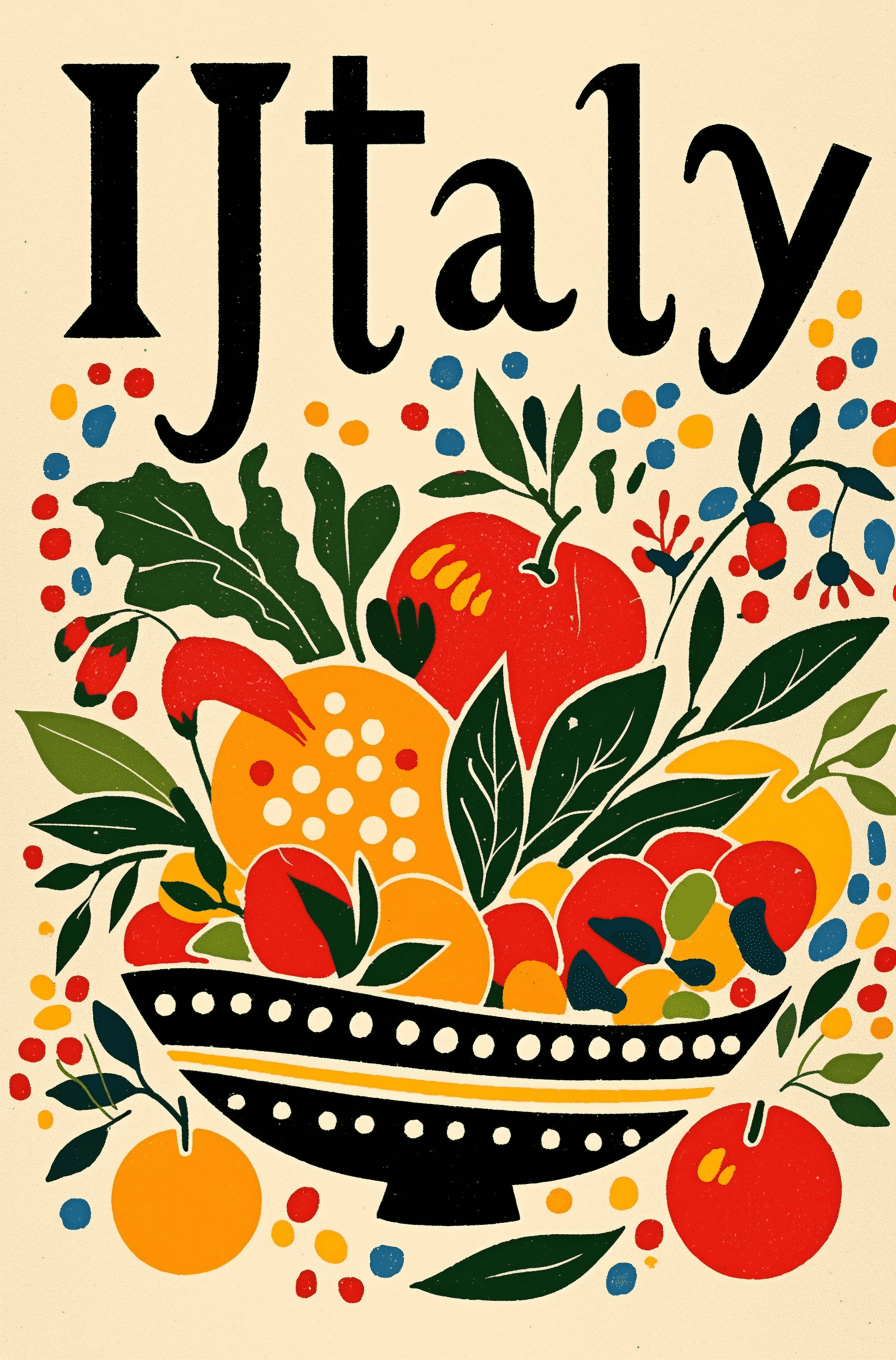 Fruit Tribe original repeating artwork