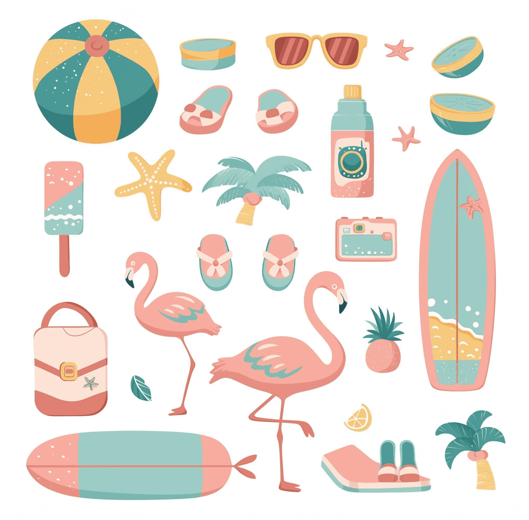 Seaside Prism original repeating artwork