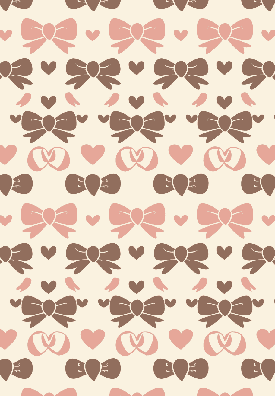Bow 004 original repeating artwork