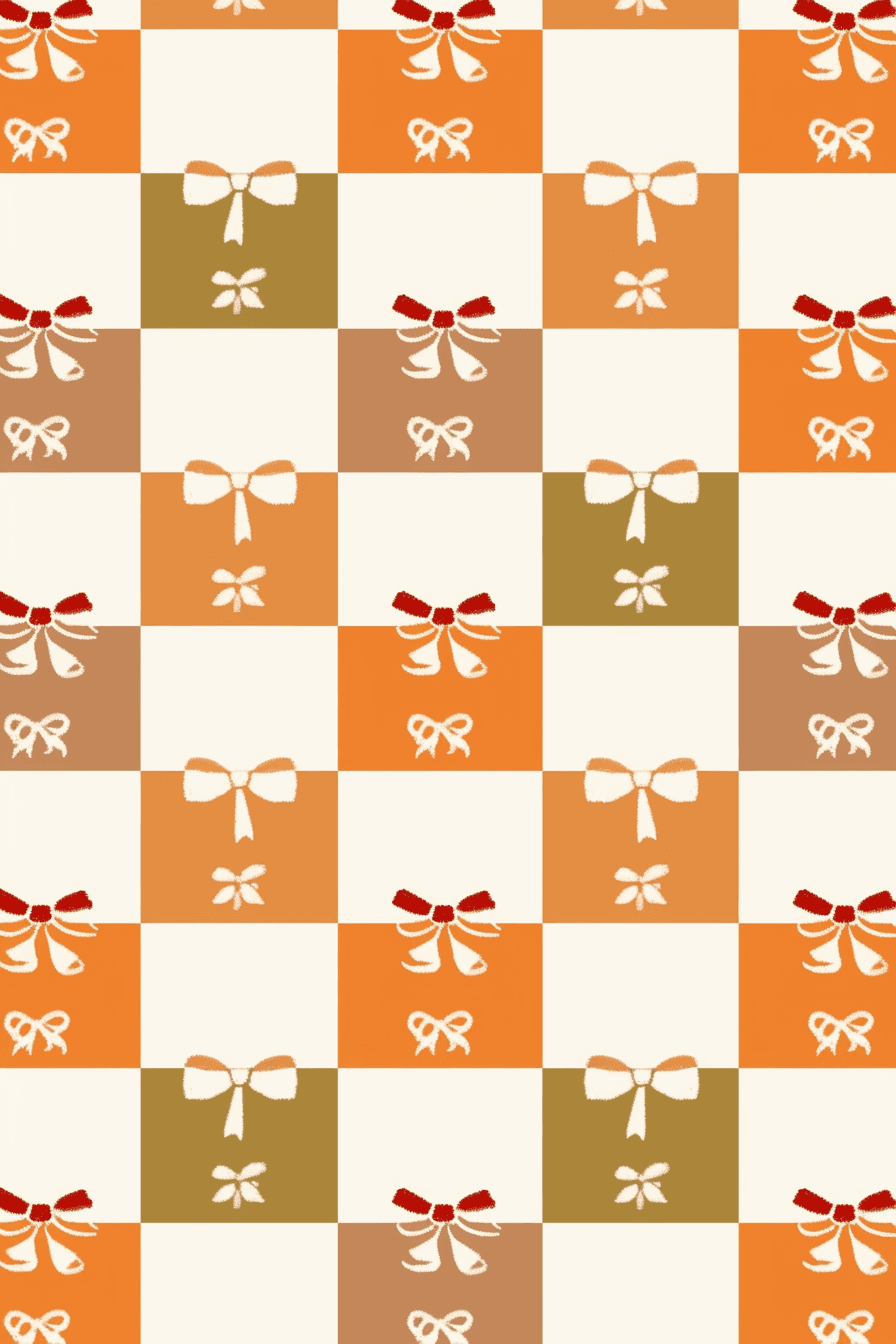 Bow Gang original repeating artwork