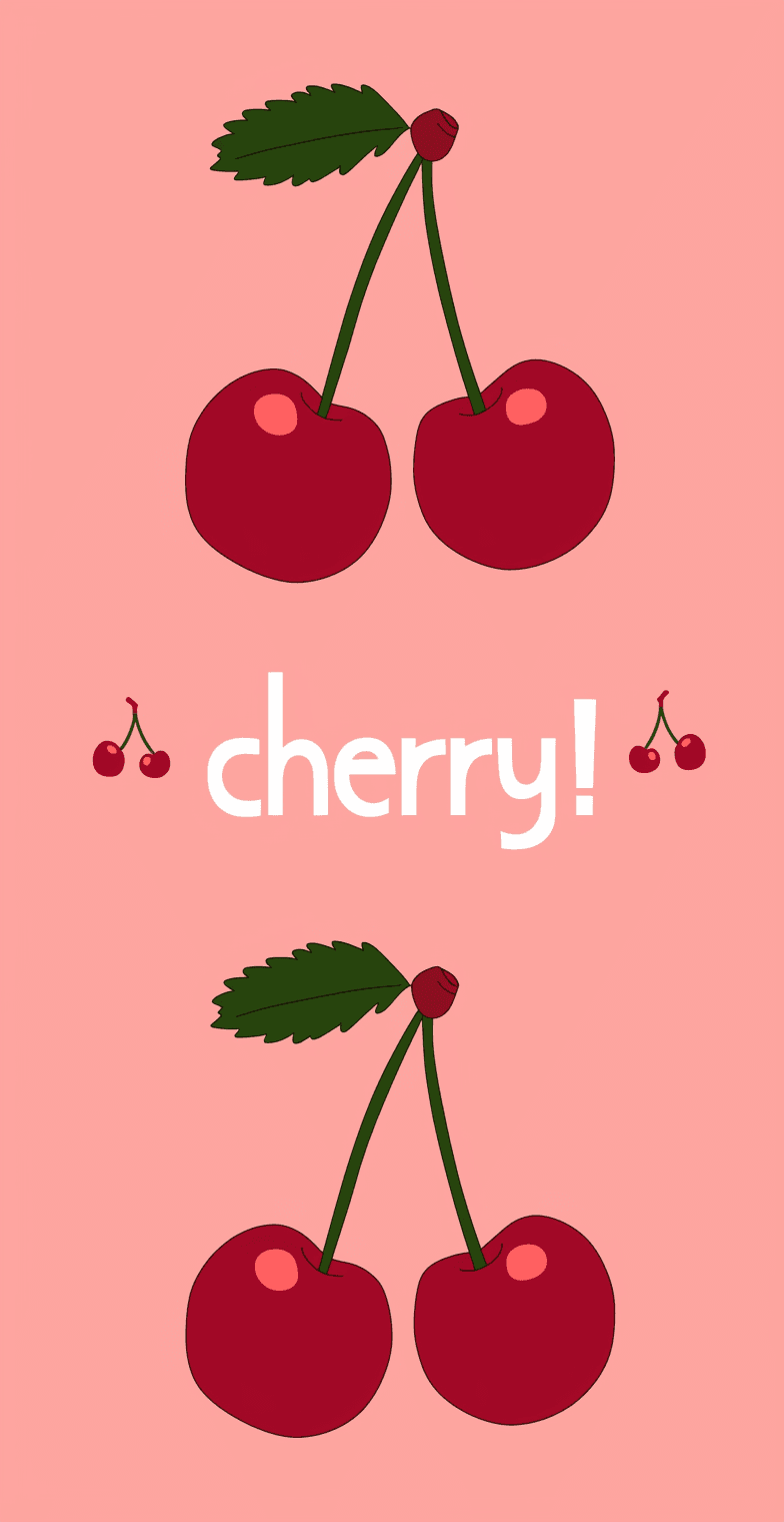 Cherry 031 original repeating artwork