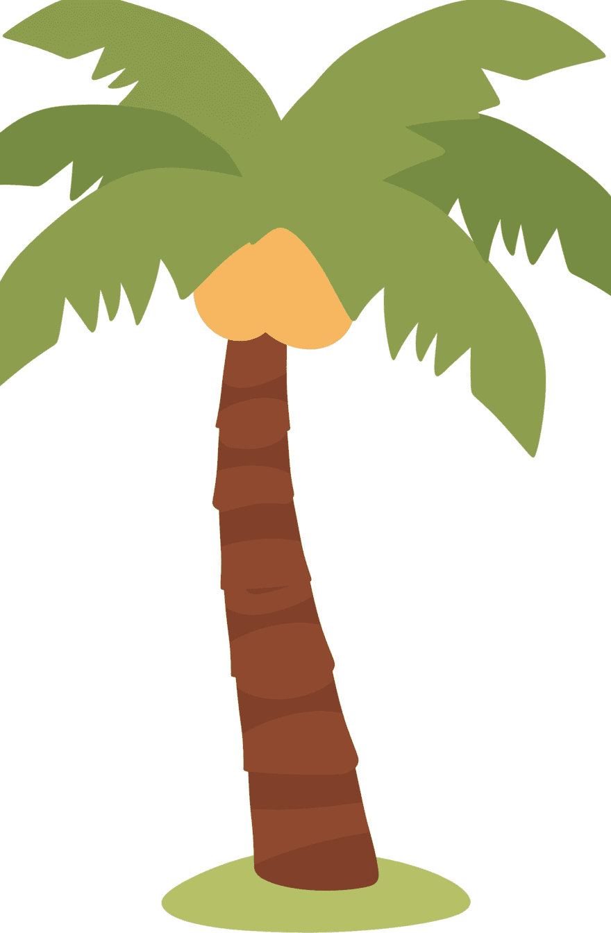 Palm Tree Festival original repeating artwork