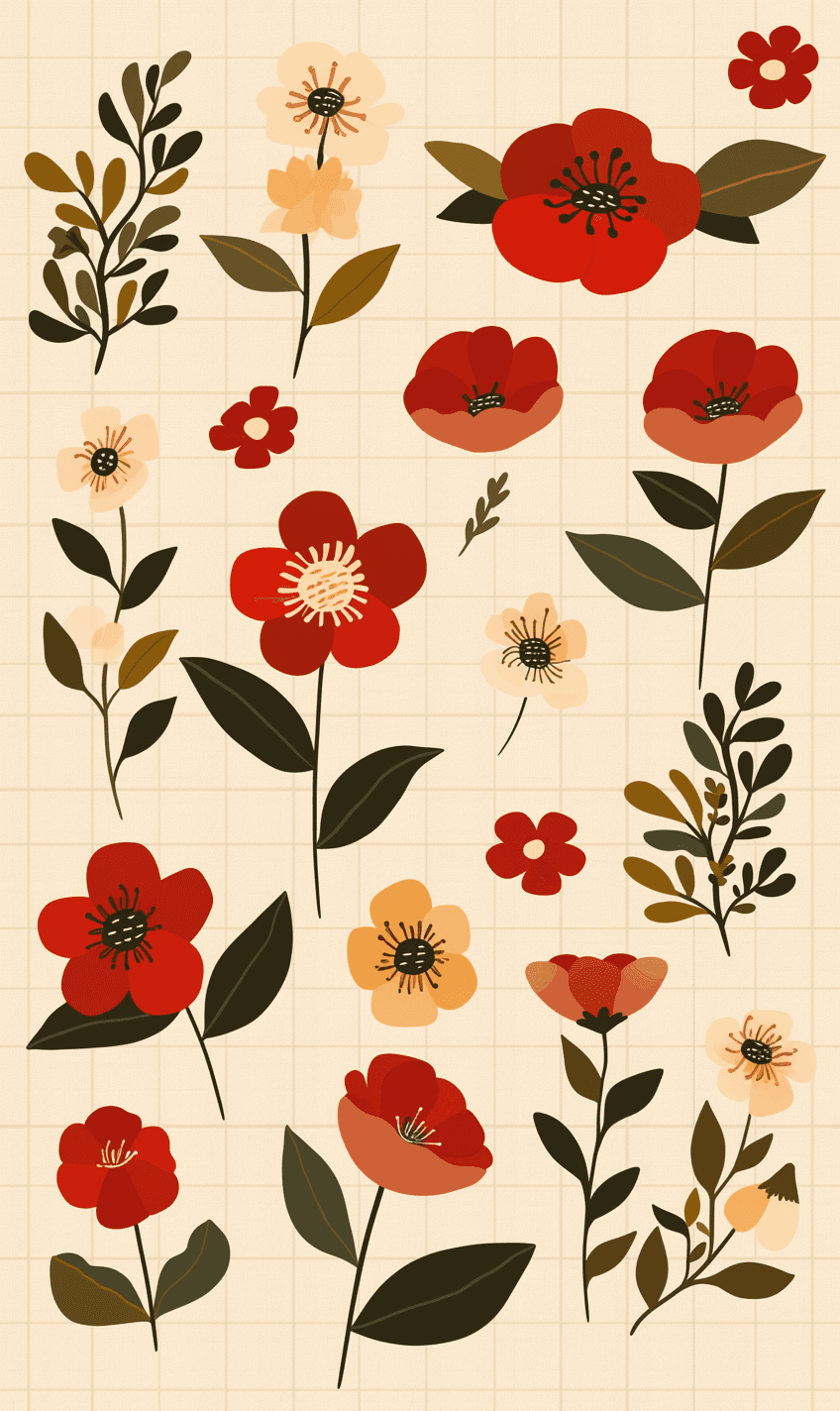 Blossom 965 original repeating artwork