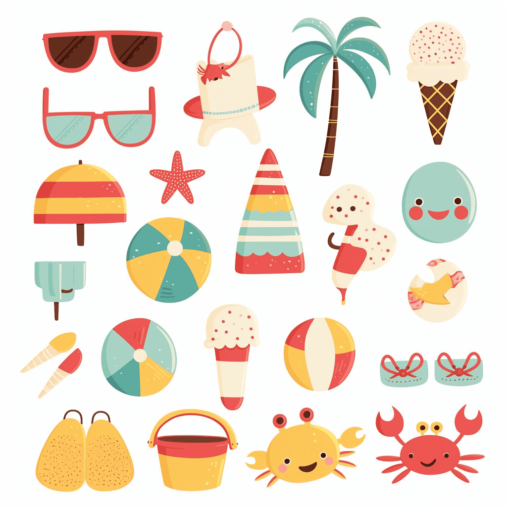 Seaside Tone original repeating artwork