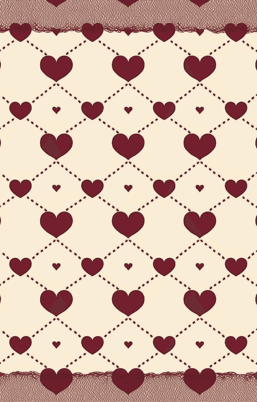 Heart Midnight original repeating artwork