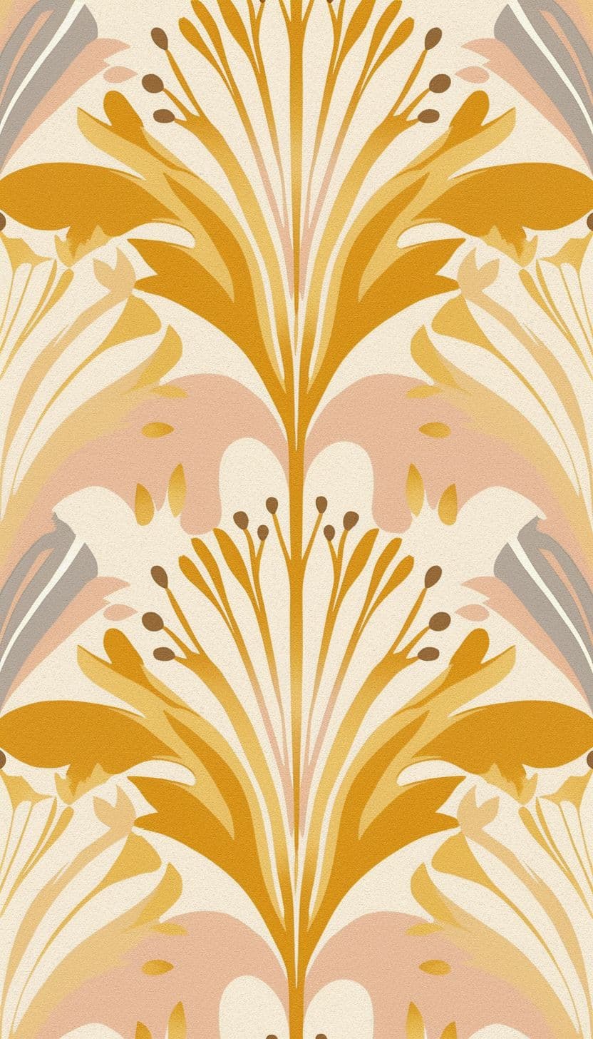 Symmetry original repeating artwork