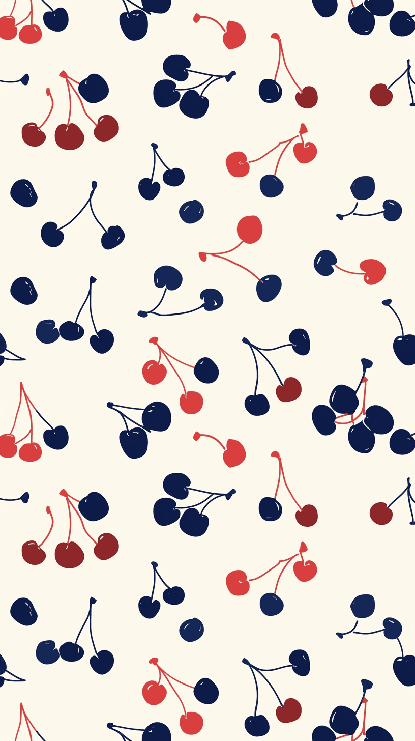 Cherry 077 original repeating artwork