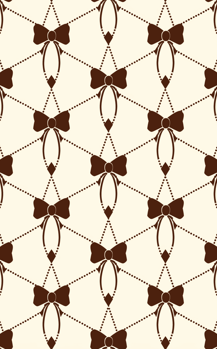 Bow 099 original repeating artwork