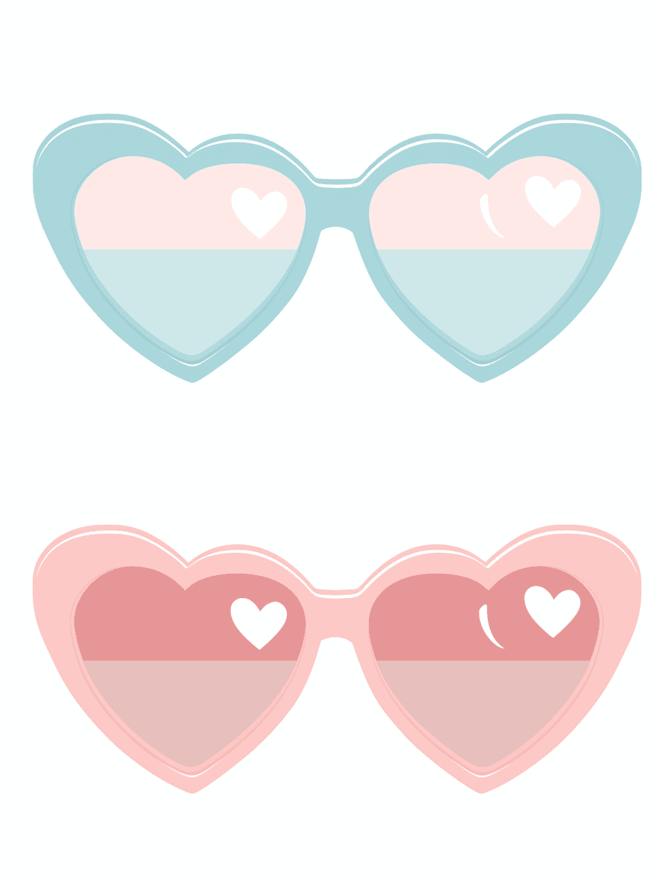 Glasses Snap original repeating artwork