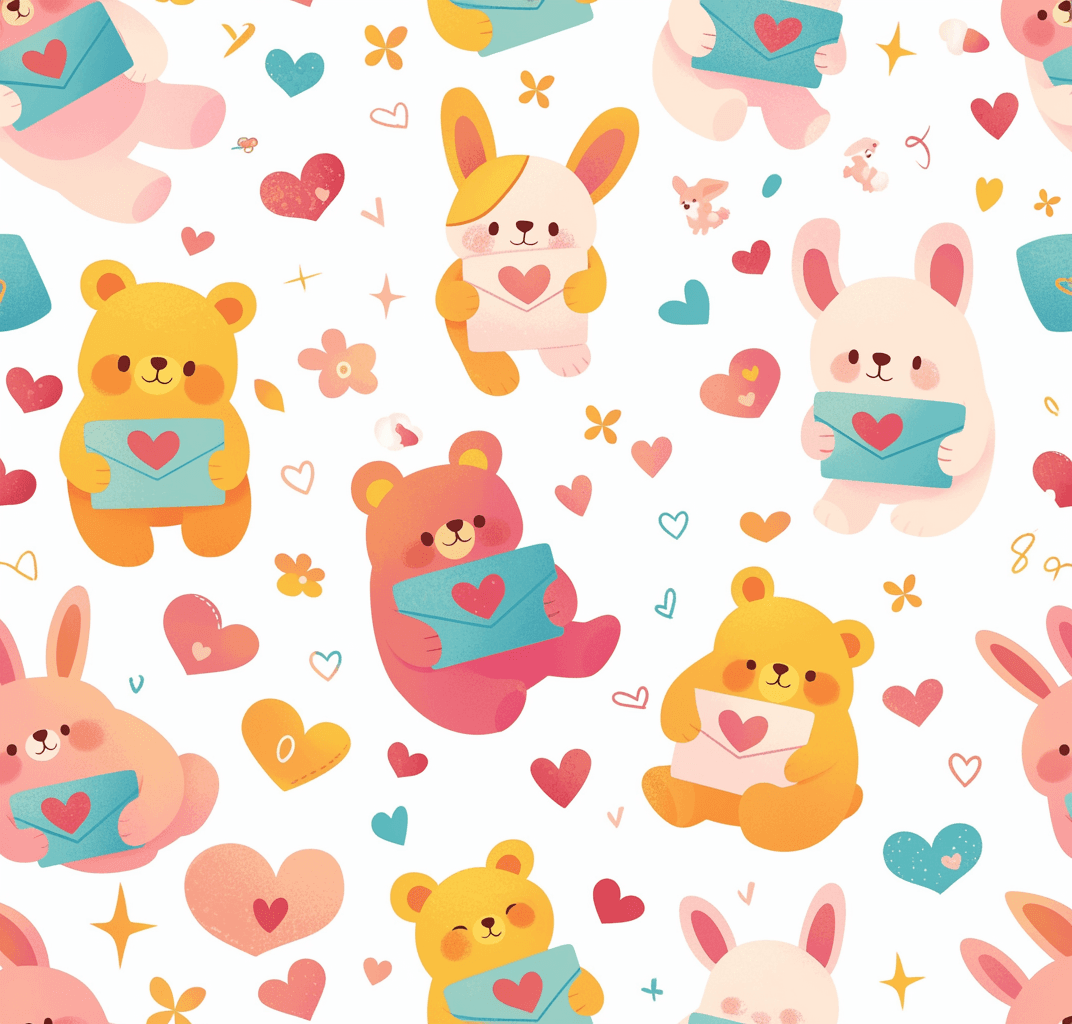 Animals 086 original repeating artwork