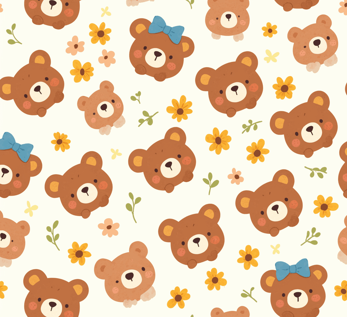Bear 427 original repeating artwork