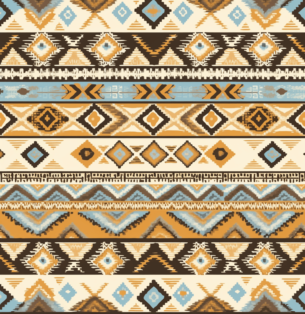 Boho Crew original repeating artwork