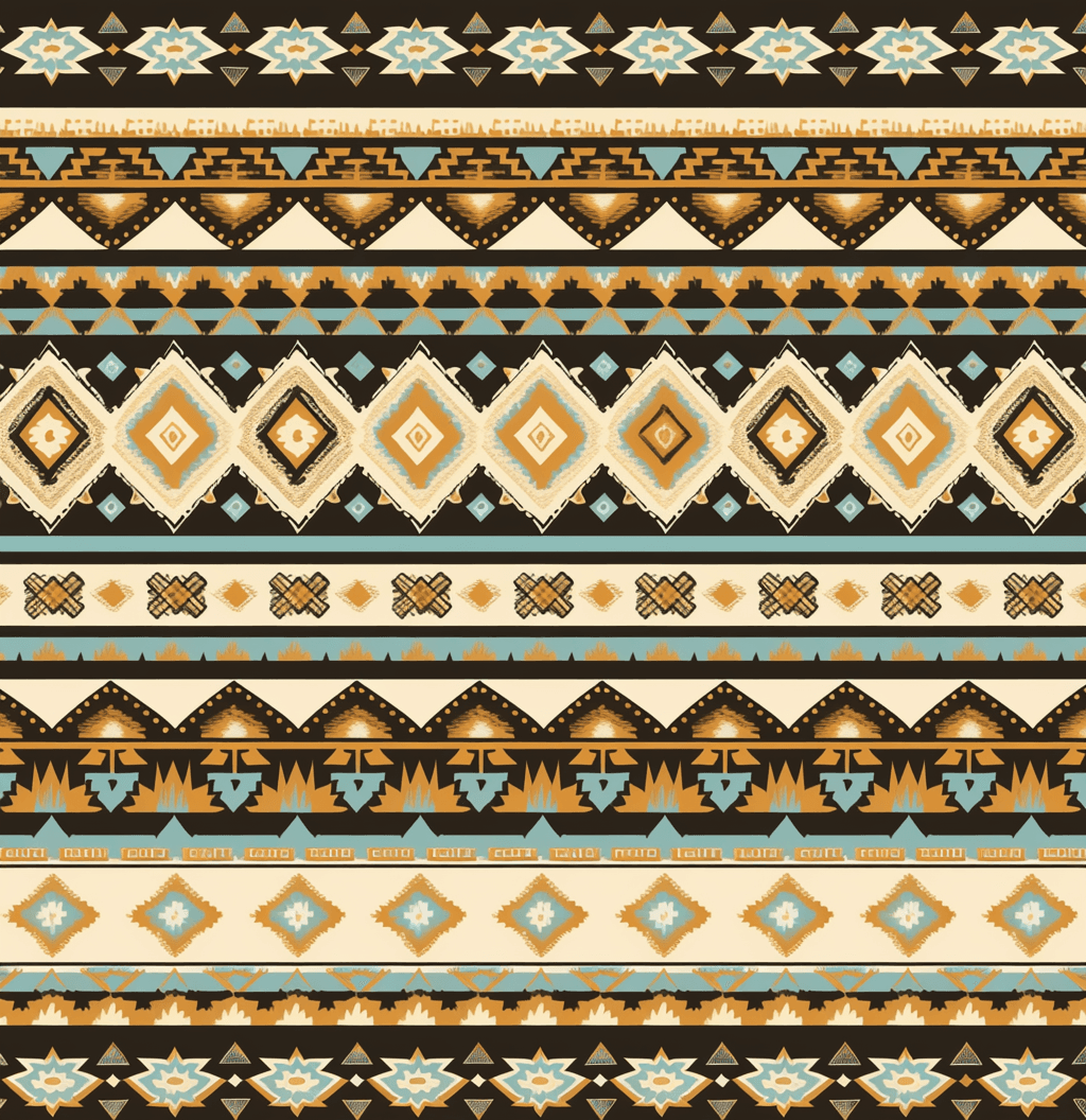 Boho Tune original repeating artwork