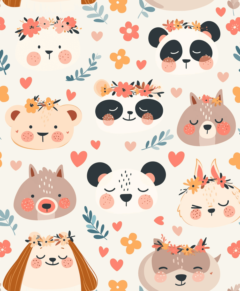 Animals 095 original repeating artwork