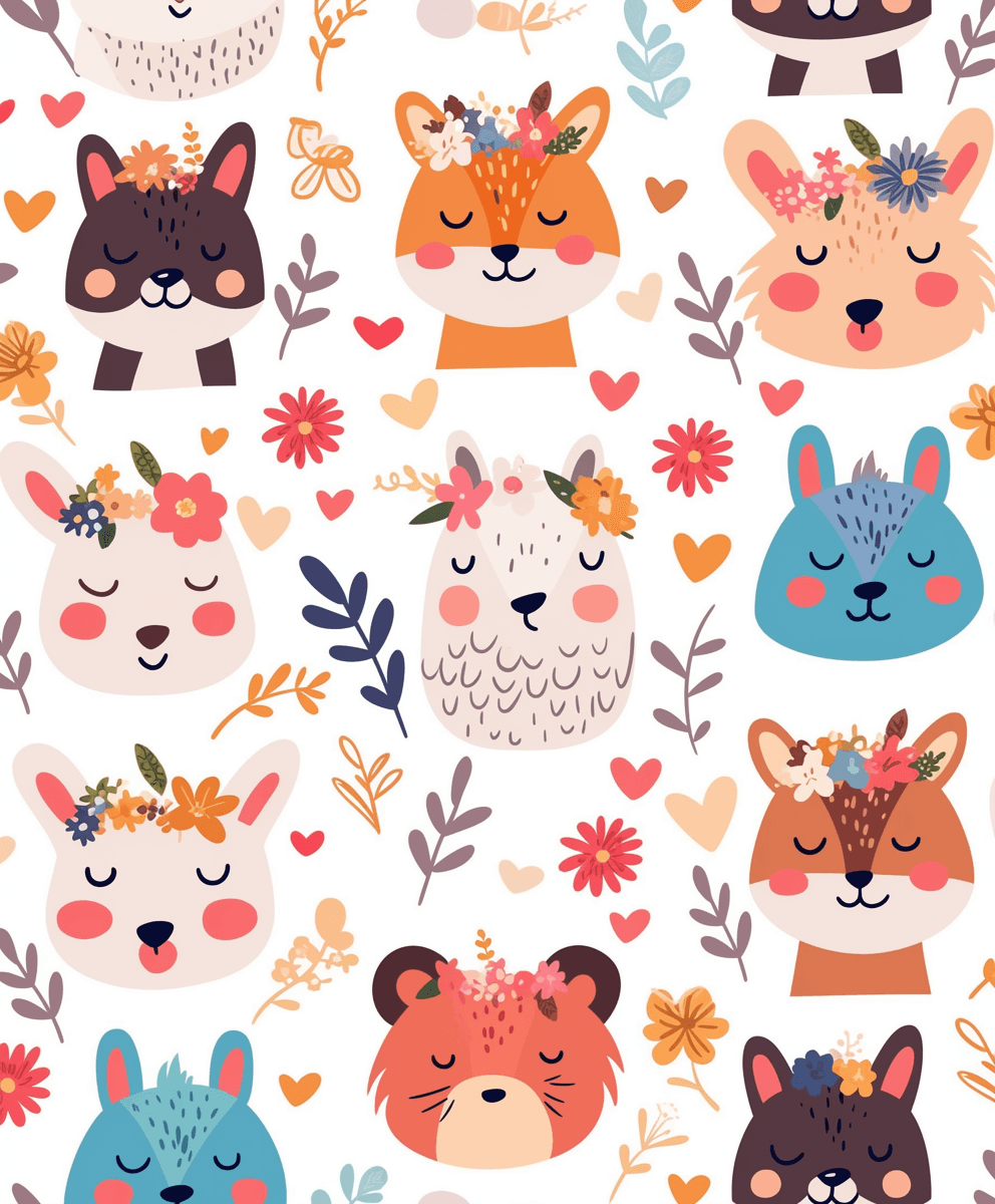 Animals 036 original repeating artwork