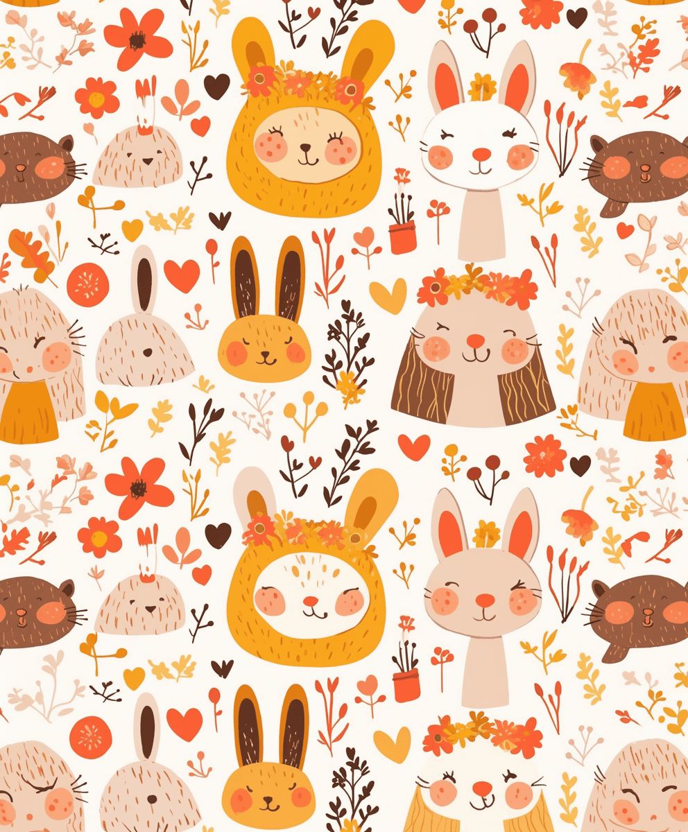 Animals 067 original repeating artwork