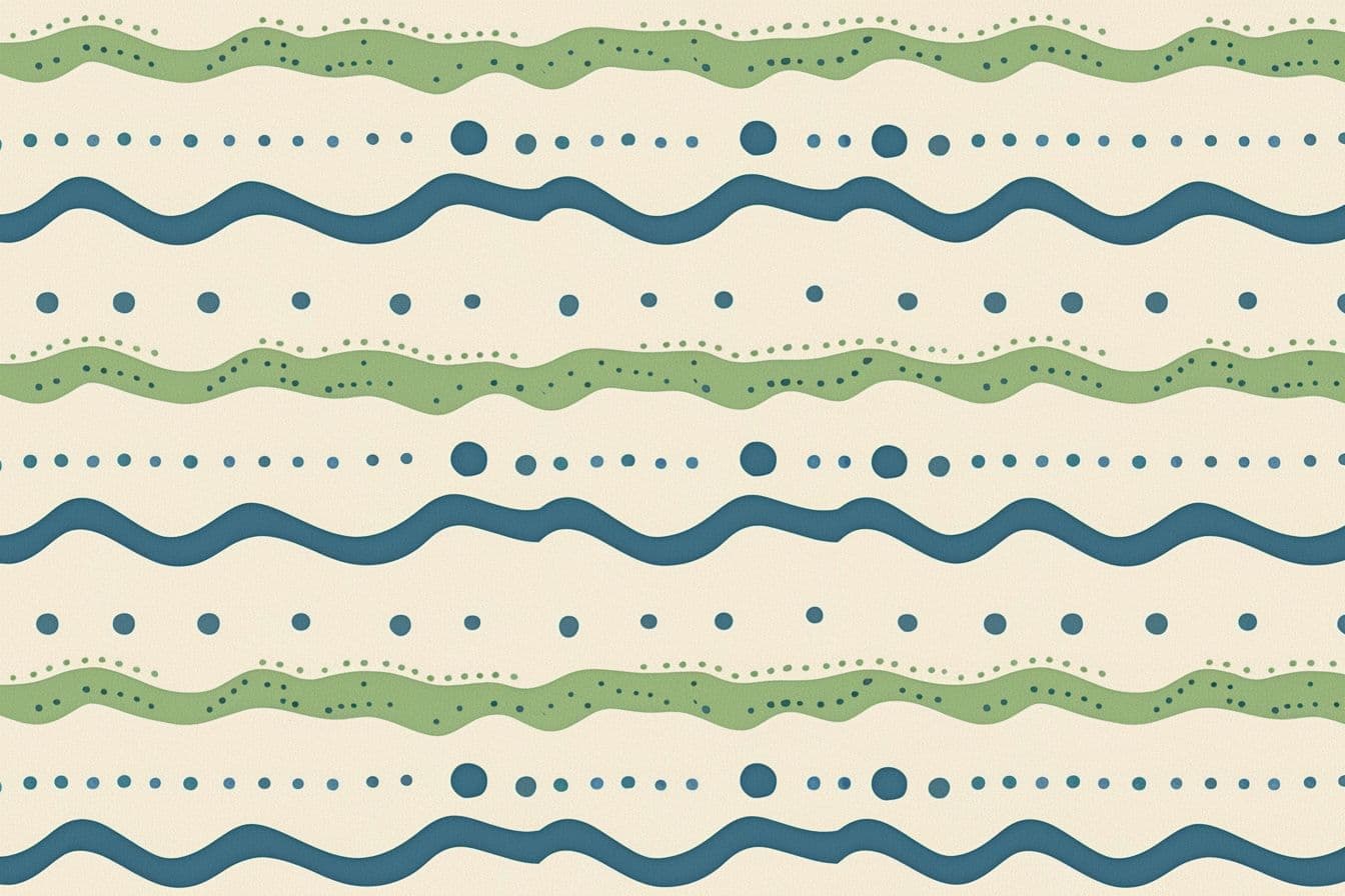 Wave Gang original repeating artwork