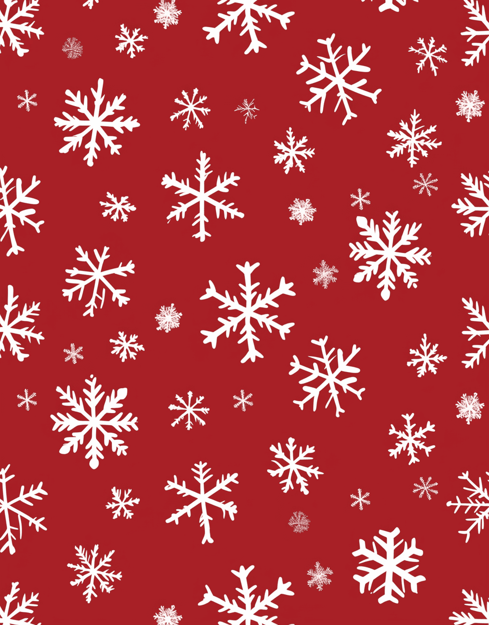 Snowflake Club original repeating artwork