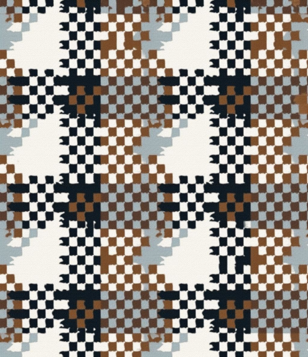 Check Jam original repeating artwork