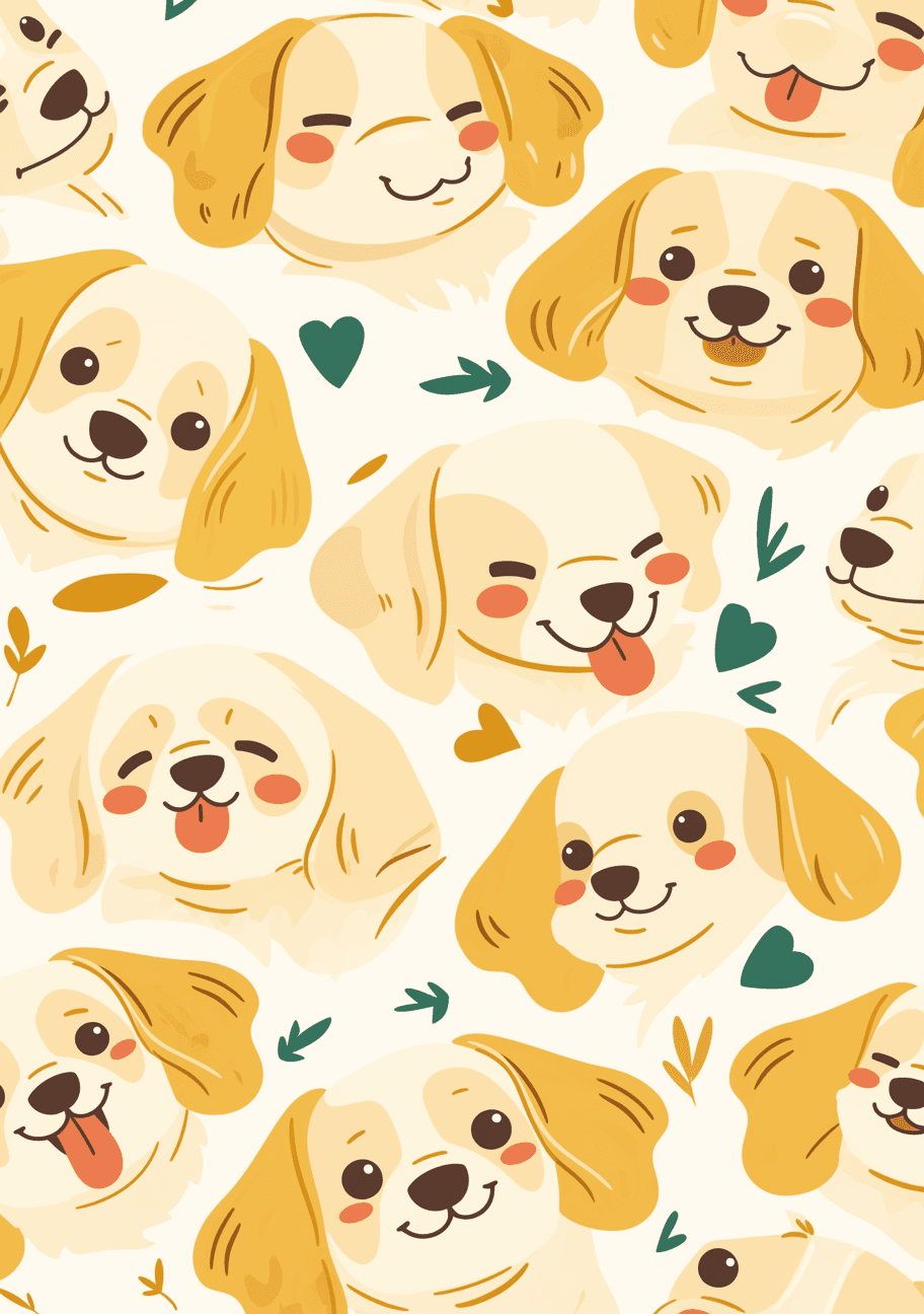 Dog 228 original repeating artwork