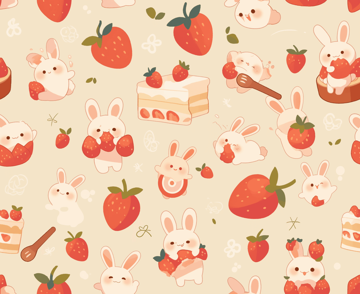 Bunny 257 original repeating artwork