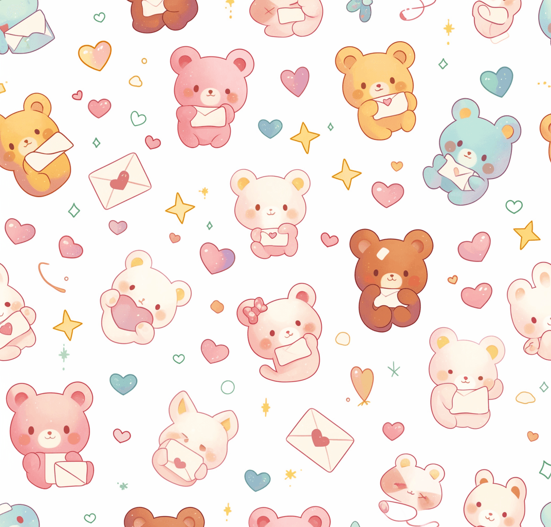 Bear 451 original repeating artwork