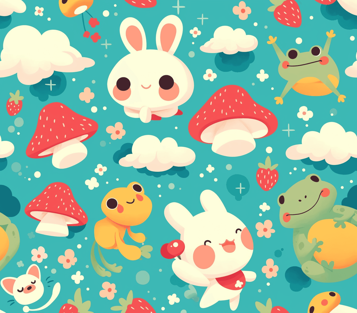 Animals Print original repeating artwork