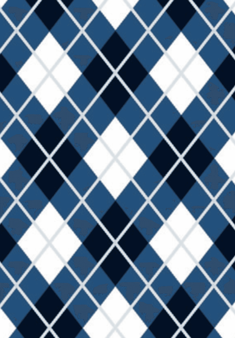 Blue Check Tribe original repeating artwork