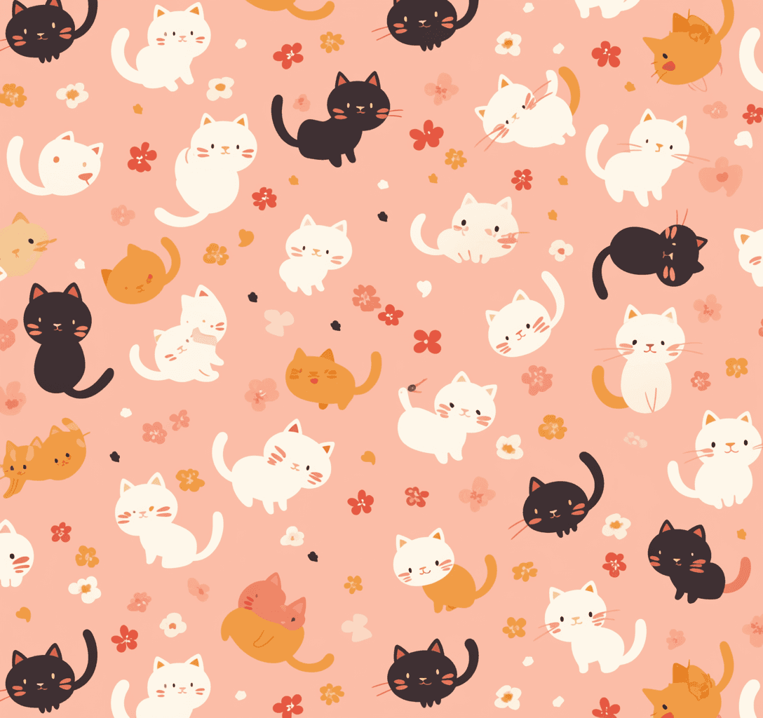 Cat 311 original repeating artwork