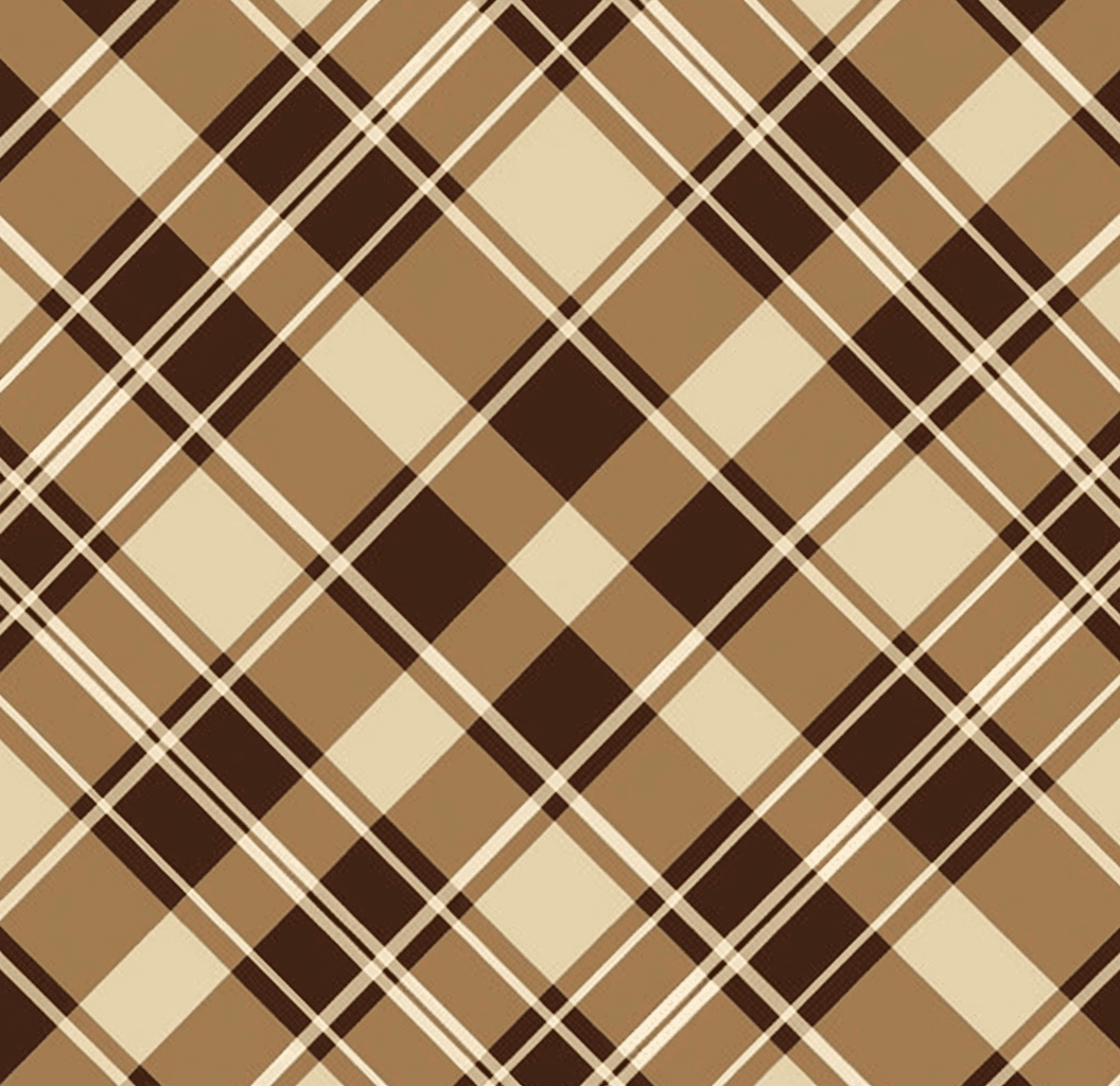 Brown Check Club original repeating artwork