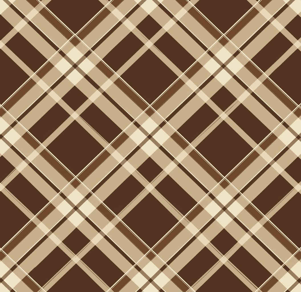Brown Check Pals original repeating artwork
