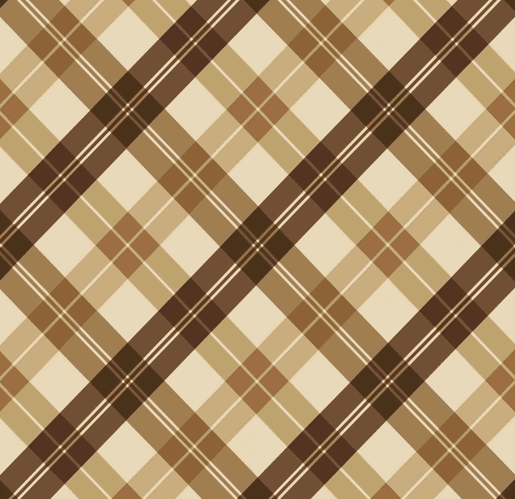 Brown Check Squad original repeating artwork