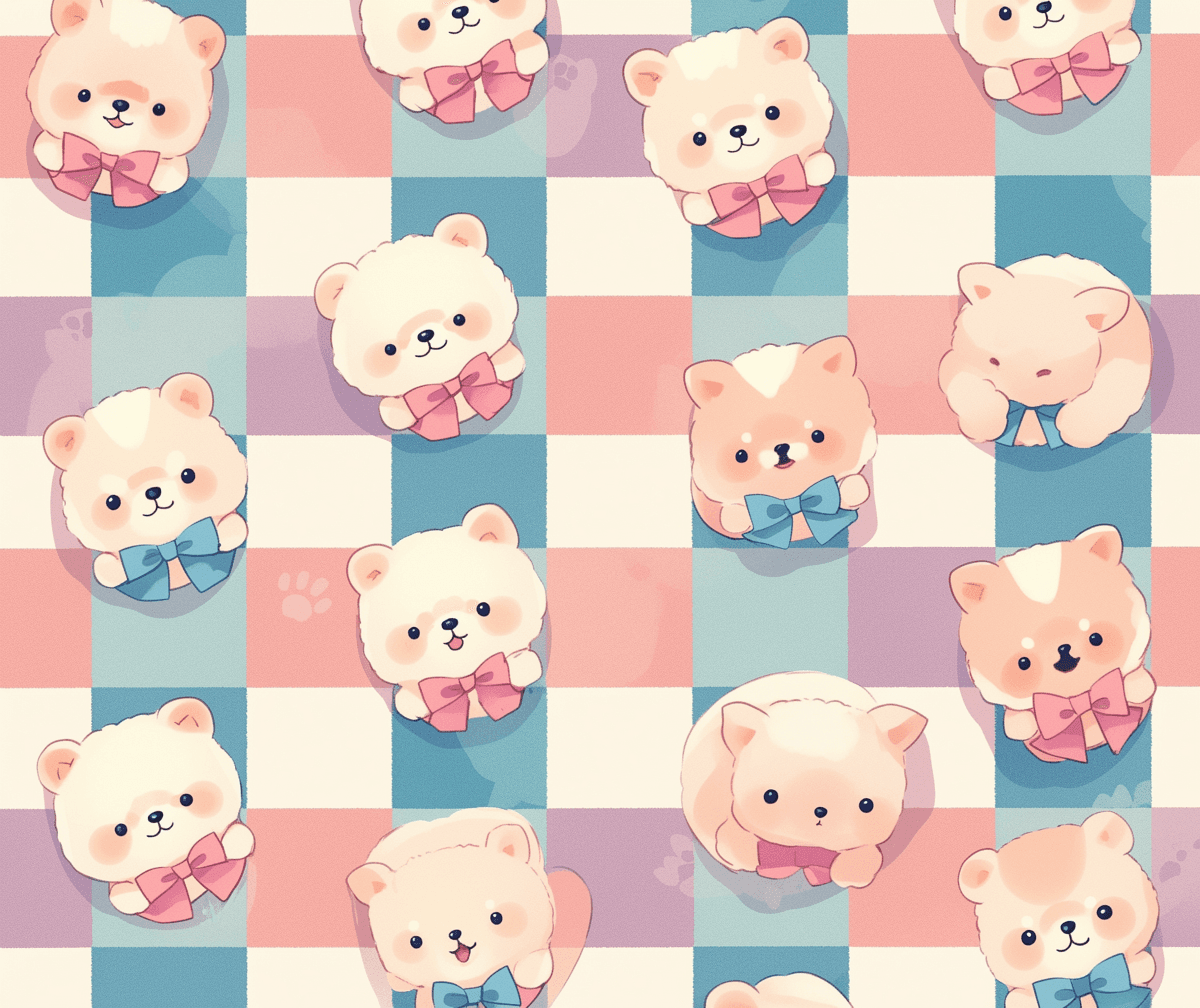Dog Collective original repeating artwork