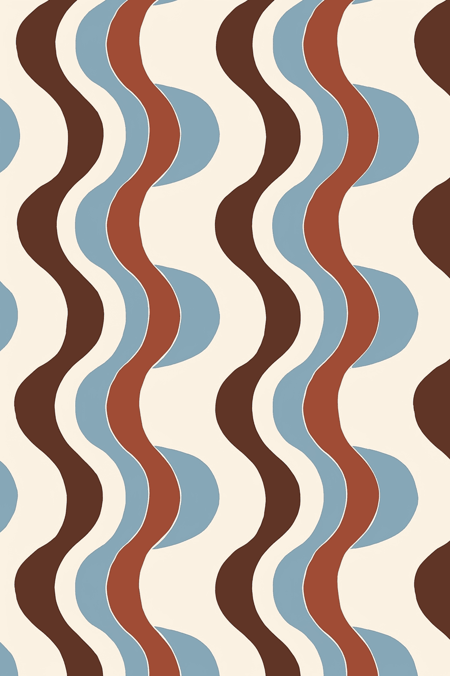 Wave Squad original repeating artwork