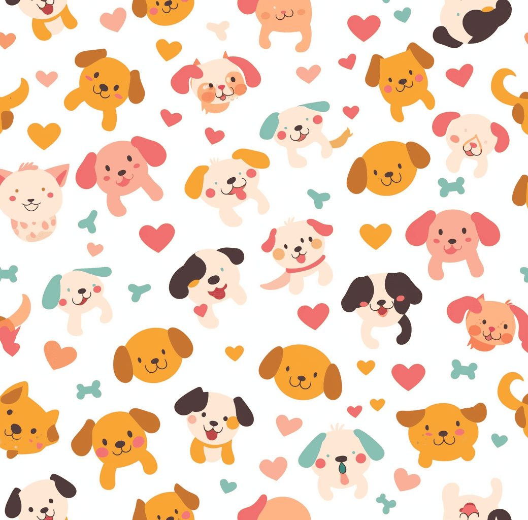 Dog 189 original repeating artwork