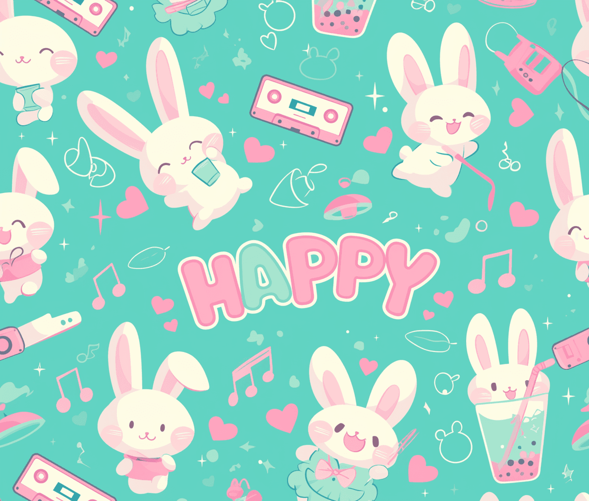 Bunny 356 original repeating artwork