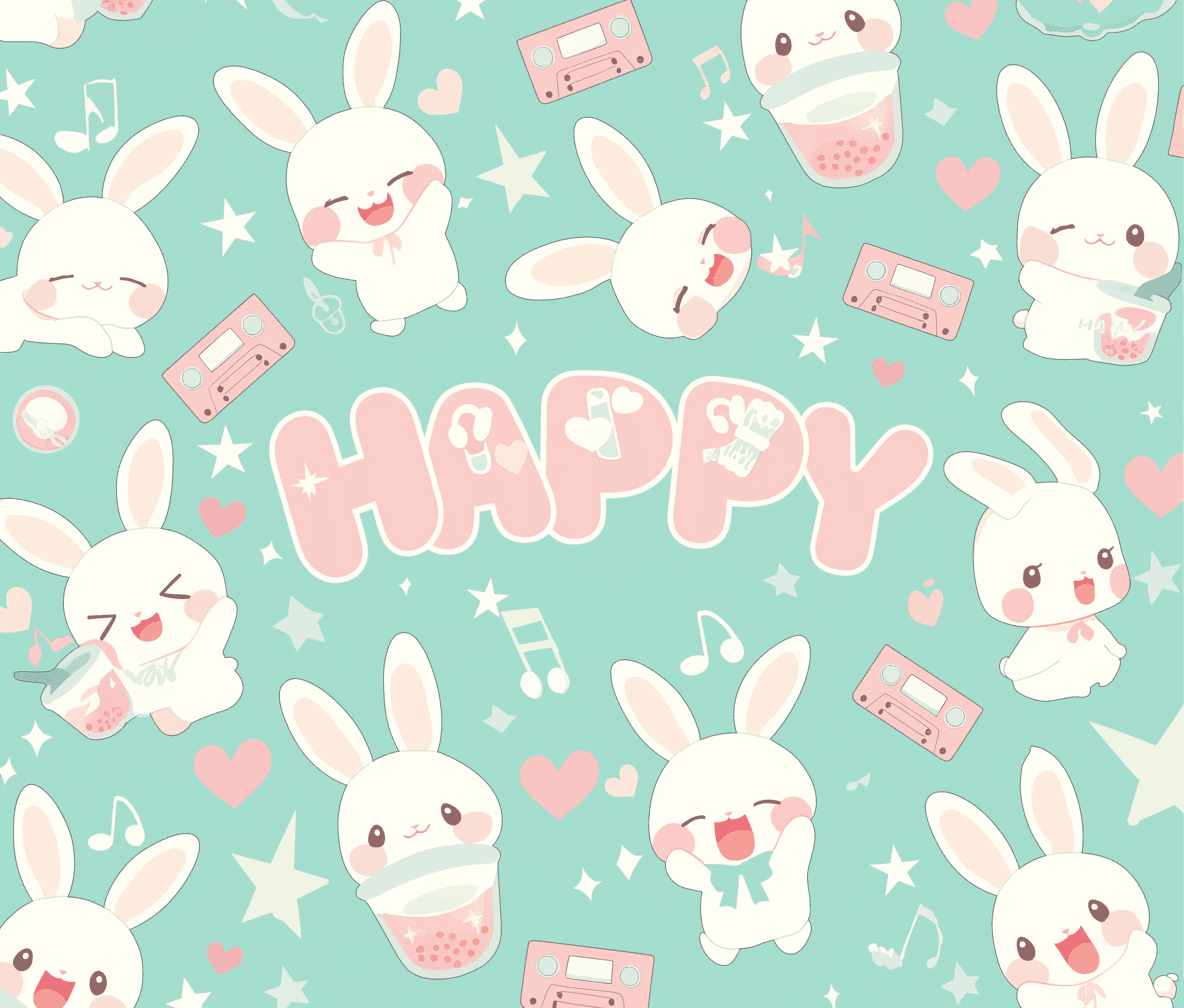 Bunny 298 original repeating artwork