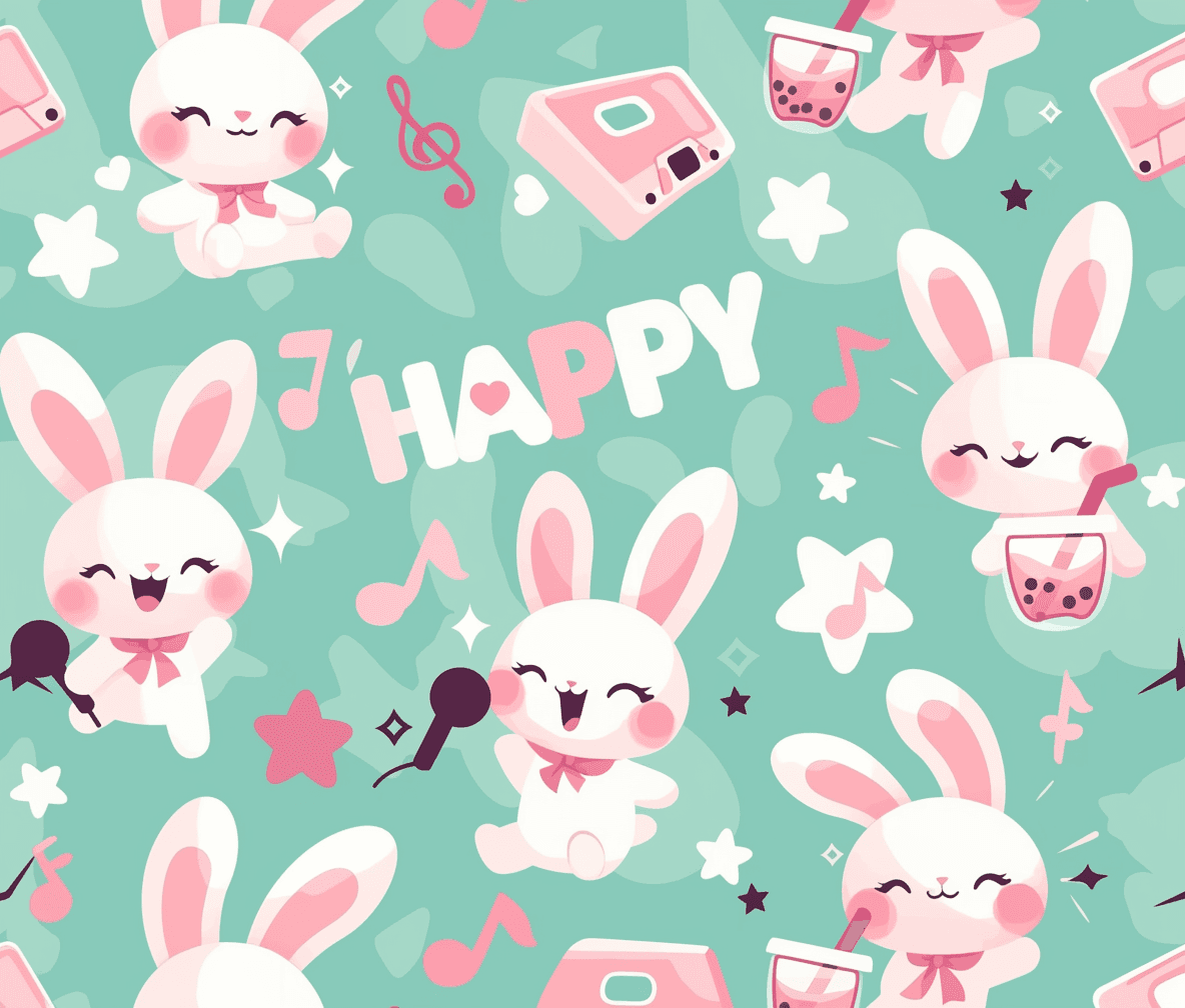 Bunny 263 original repeating artwork