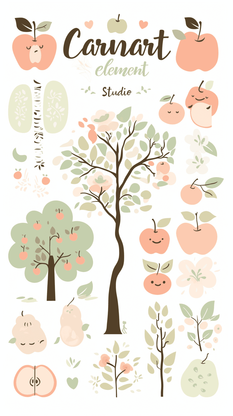 Tree Club original repeating artwork