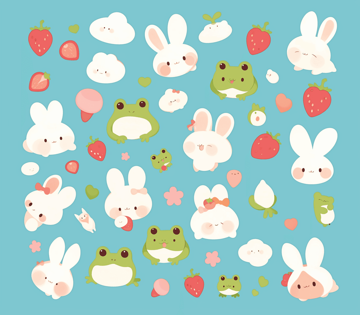 Bunny 295 original repeating artwork